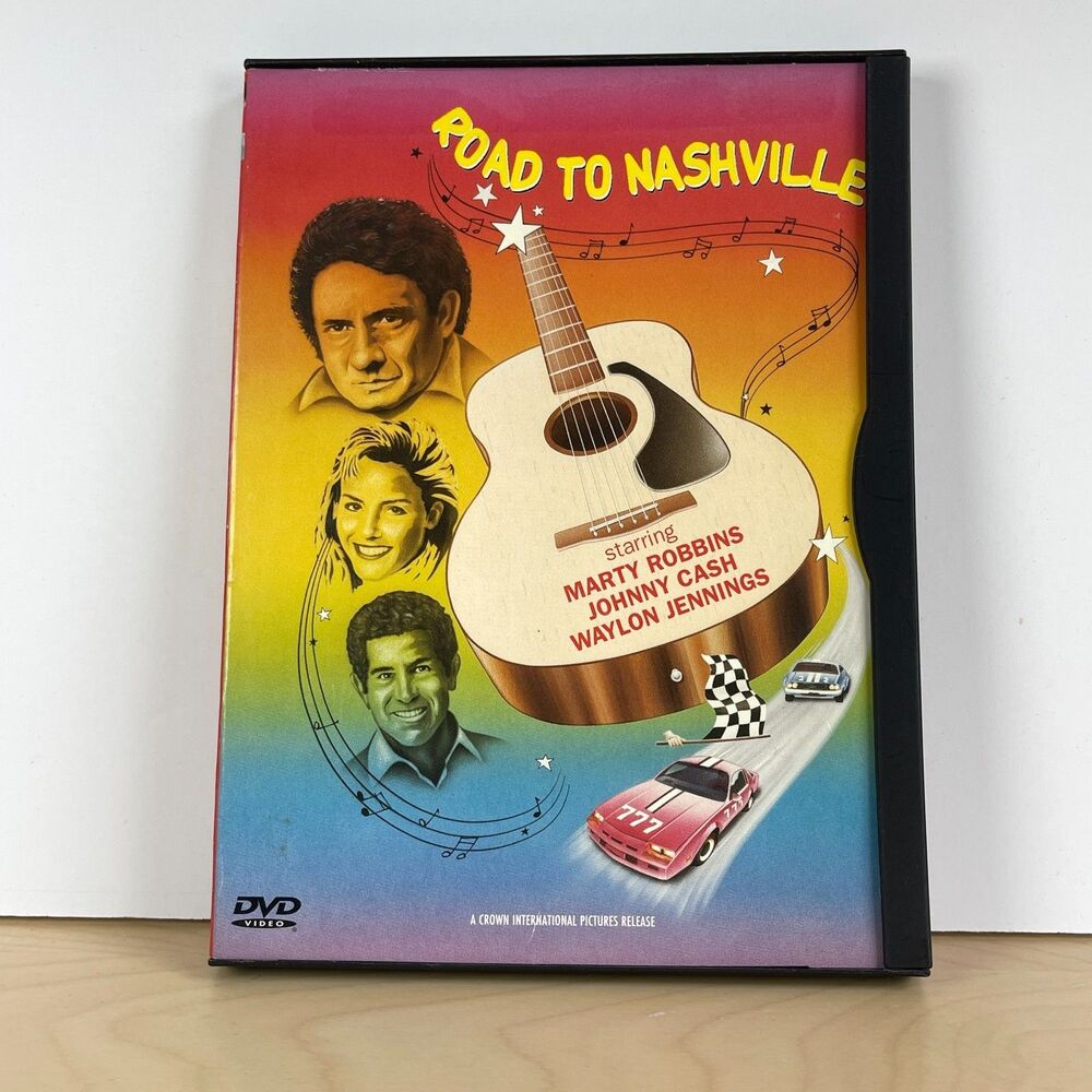 Road to Nashville (1967, DVD) Johnny Cash Waylon Jennings Marty Robbins